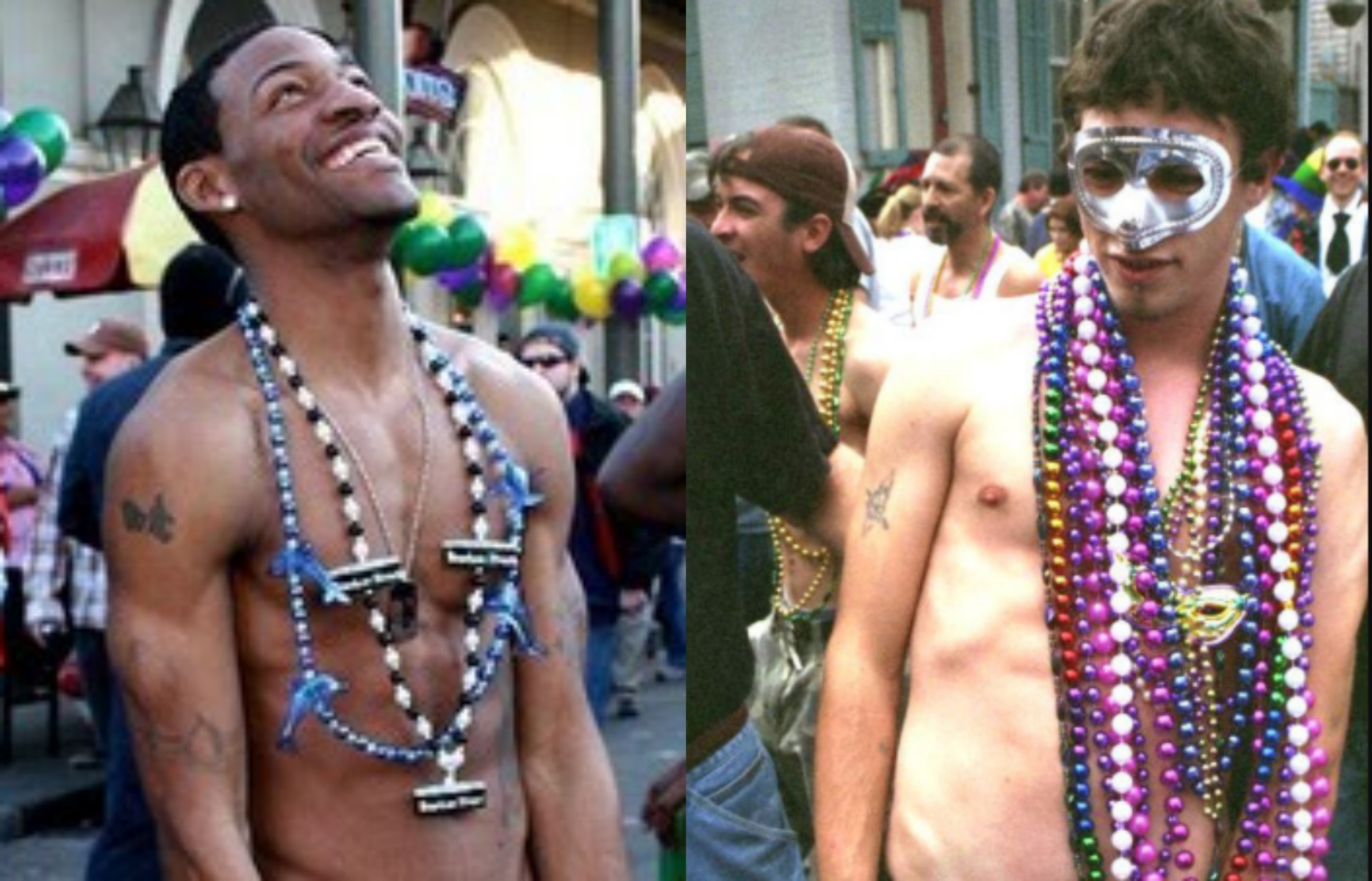 Gay Gras Mardi Naked